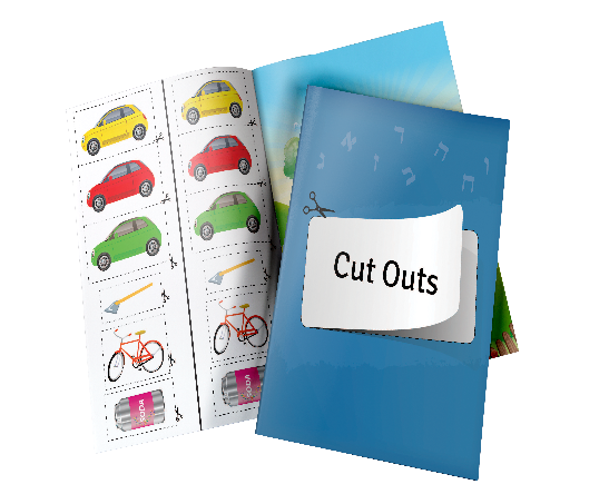 Cut Outs for Workbooks Aleph to Yud Aleph